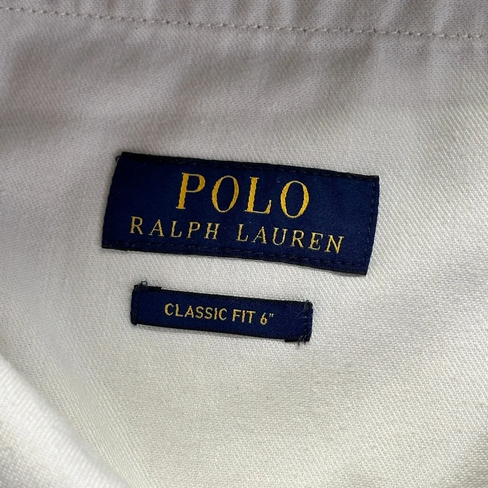 Polo Ralph Lauren Shorts Mens XL Tan Classic Fit 6 Inseam Chino Elastic Waist